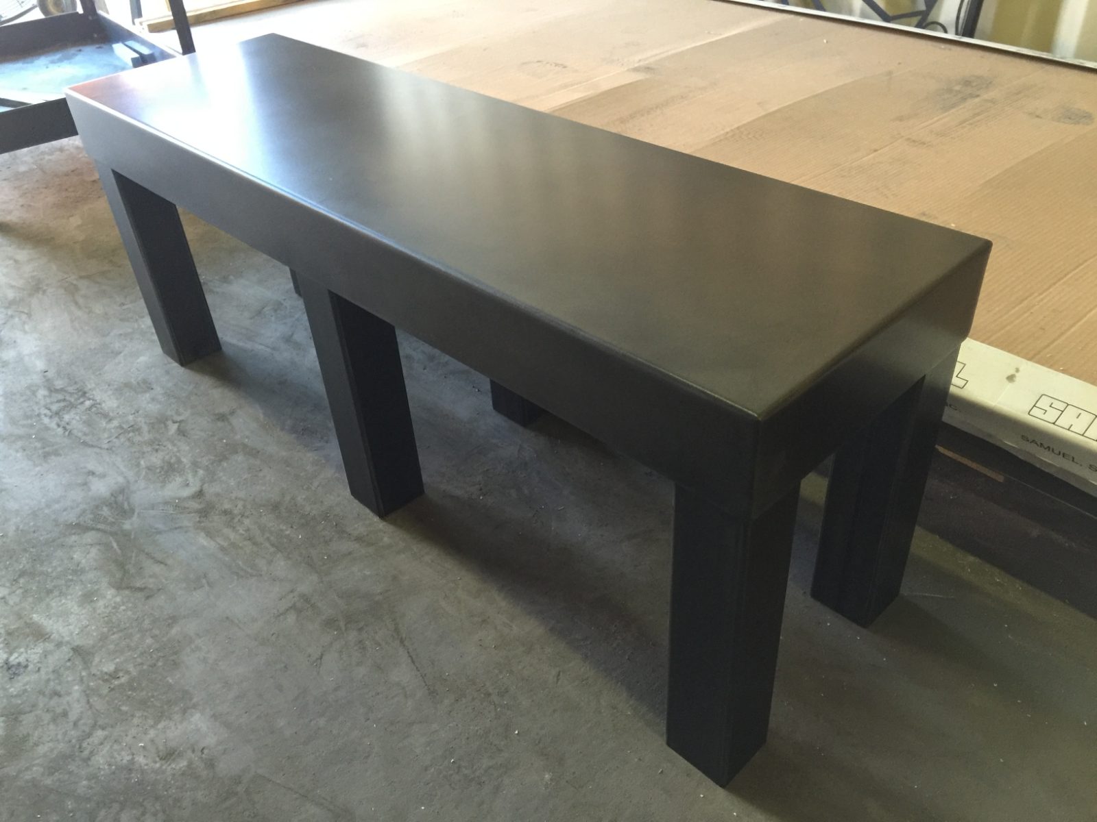 Custom metal furniture fabrication Denver